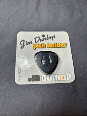 New Jim Dunlop Black Guitar Pick Holder
